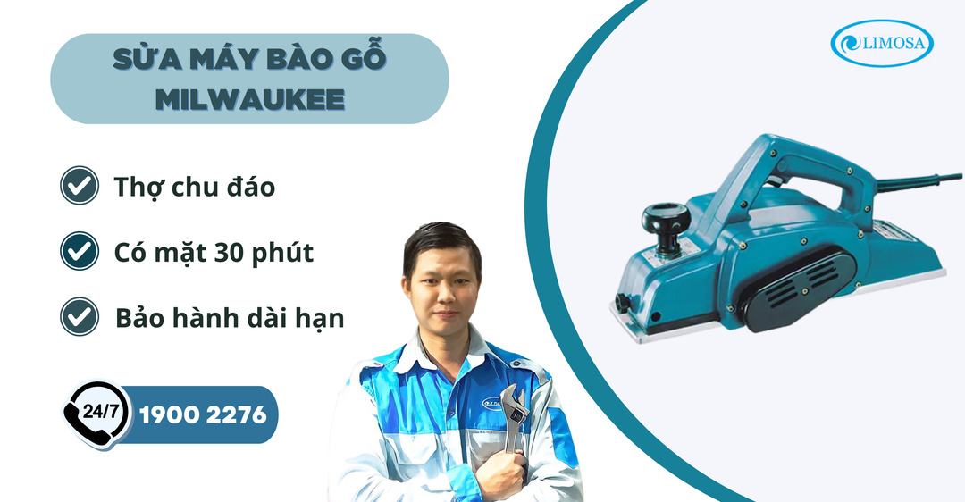 Sửa Máy Bào Gỗ Milwaukee Limosa
