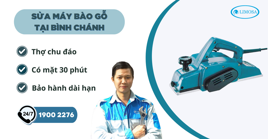 Sửa Máy Bào Gỗ Tại Bình Chánh Limosa