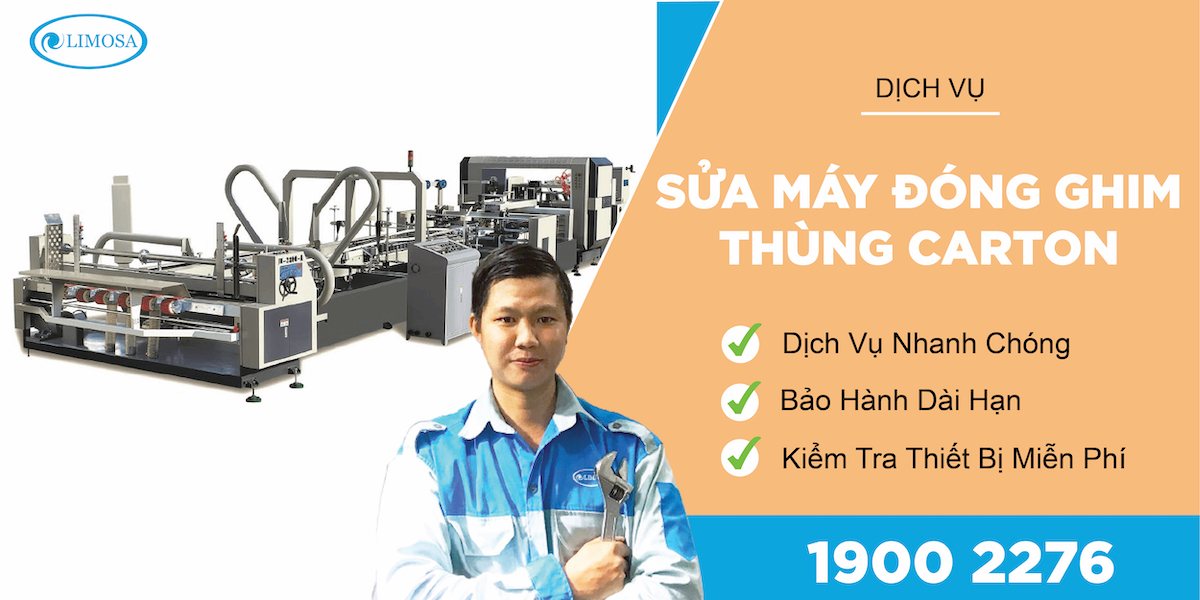 sửa máy đóng ghim thùng carton