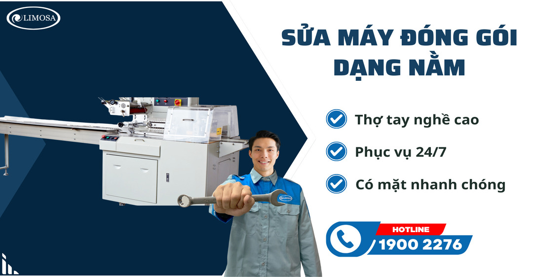 Sửa Máy Đóng Gói Dạng Nằm Limosa