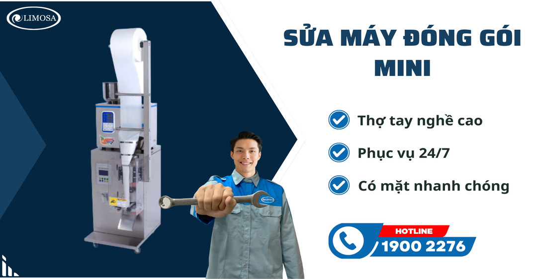 Sửa Máy Đóng Gói Mini Limosa