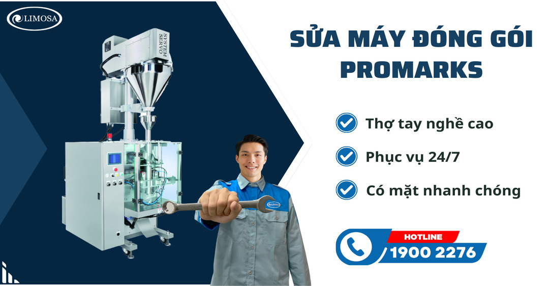 Sửa Máy Đóng Gói Promarks Limosa