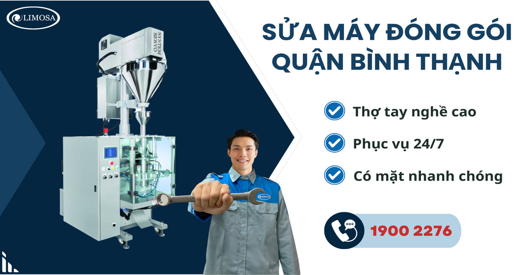 Sửa Máy Đóng Gói Quận Bình Thạnh Limosa
