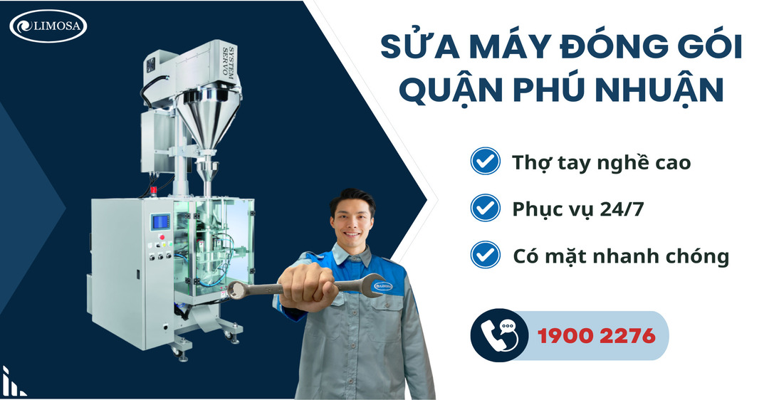 Sửa Máy Đóng Gói Quận Phú Nhuận Limosa