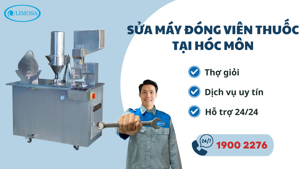Sửa Máy Đóng Viên Thuốc Tại Hóc Môn Limosa