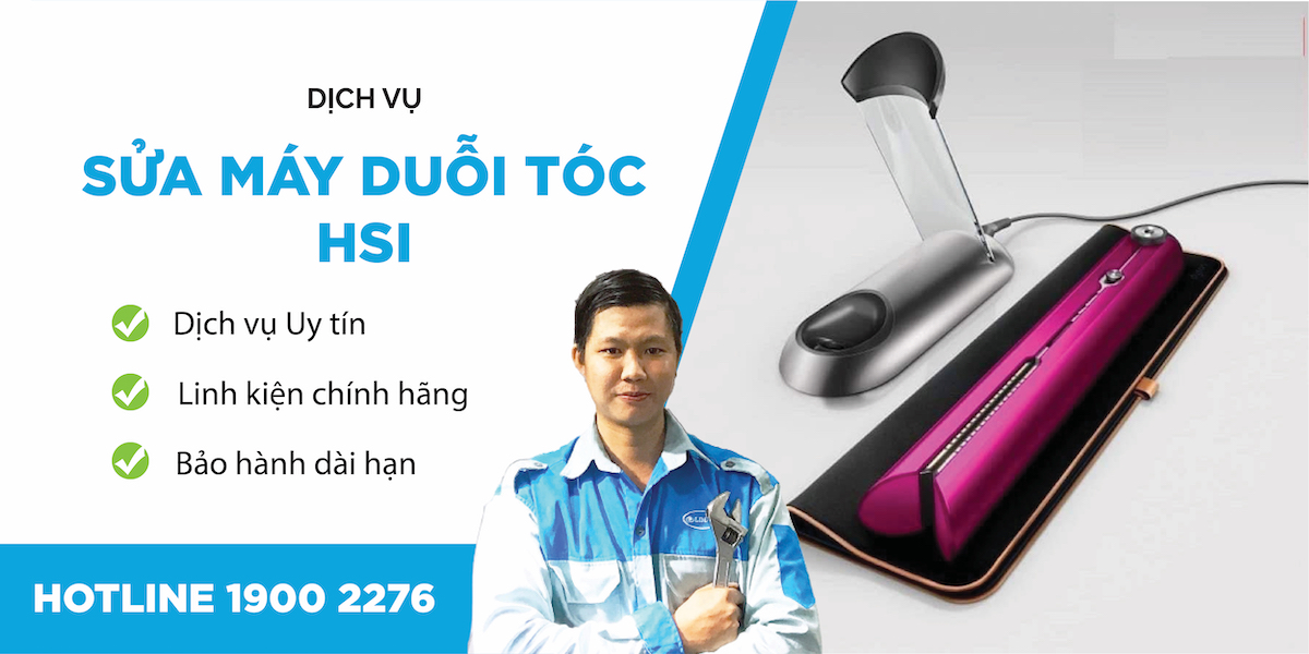 sửa máy duỗi tóc hsi