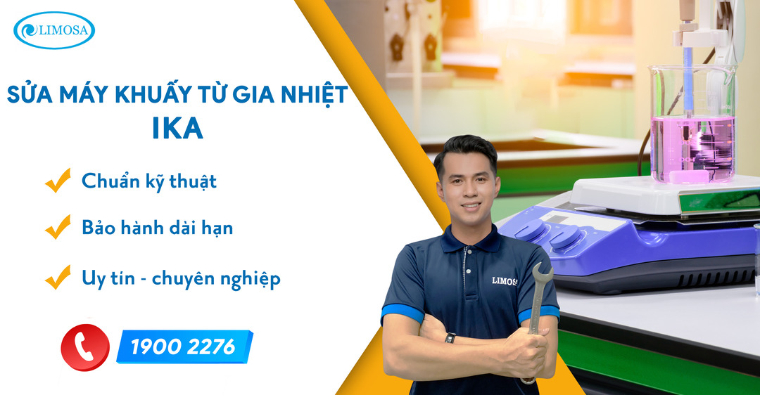 Sửa Máy Khuấy Từ Gia Nhiệt IKA Limosa