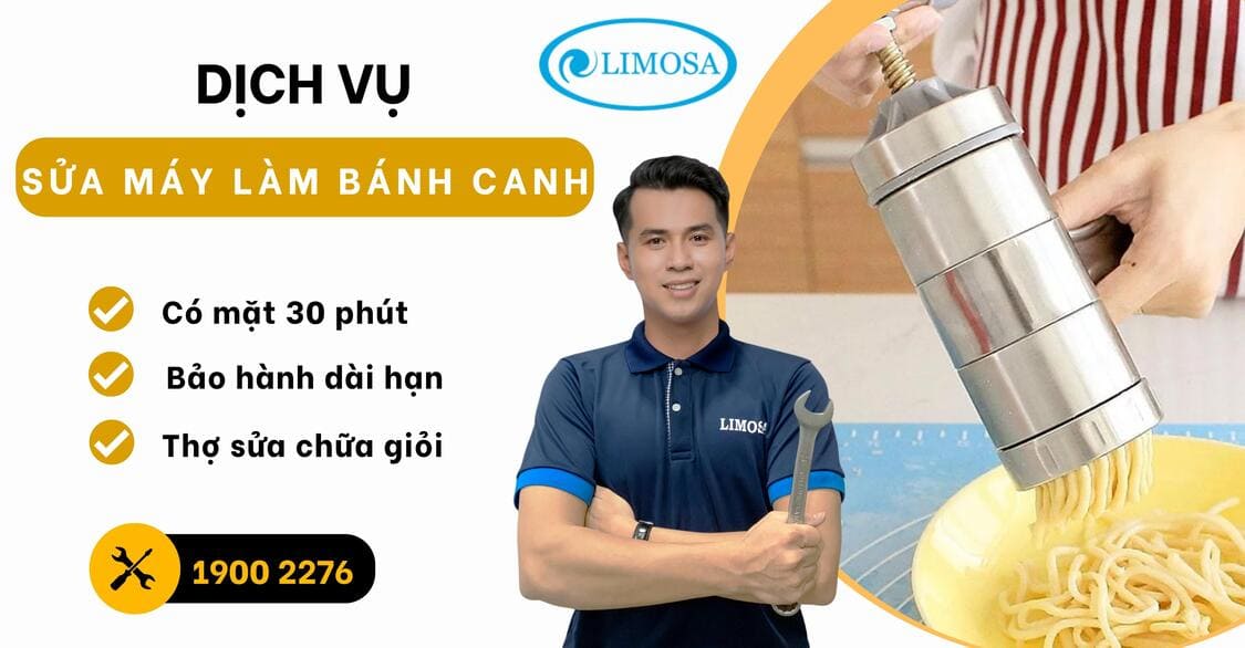 sửa máy làm bánh canh limosa