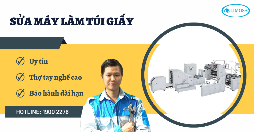 Sửa Máy Làm Túi Giấy Limosa
