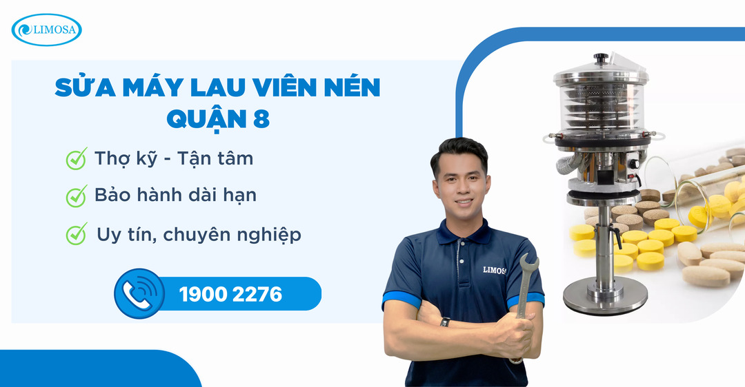 Sửa Máy Lau Viên Nén Quận 8 Limosa