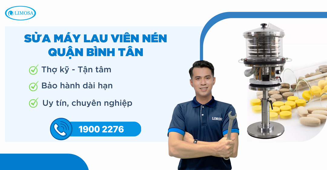 Sửa Máy Lau Viên Nén Quận Bình Tân Limosa