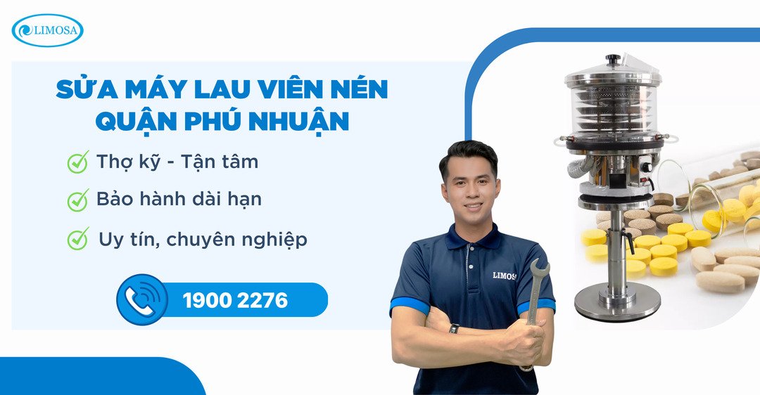 Sửa Máy Lau Viên Nén Quận Phú Nhuận Limosa