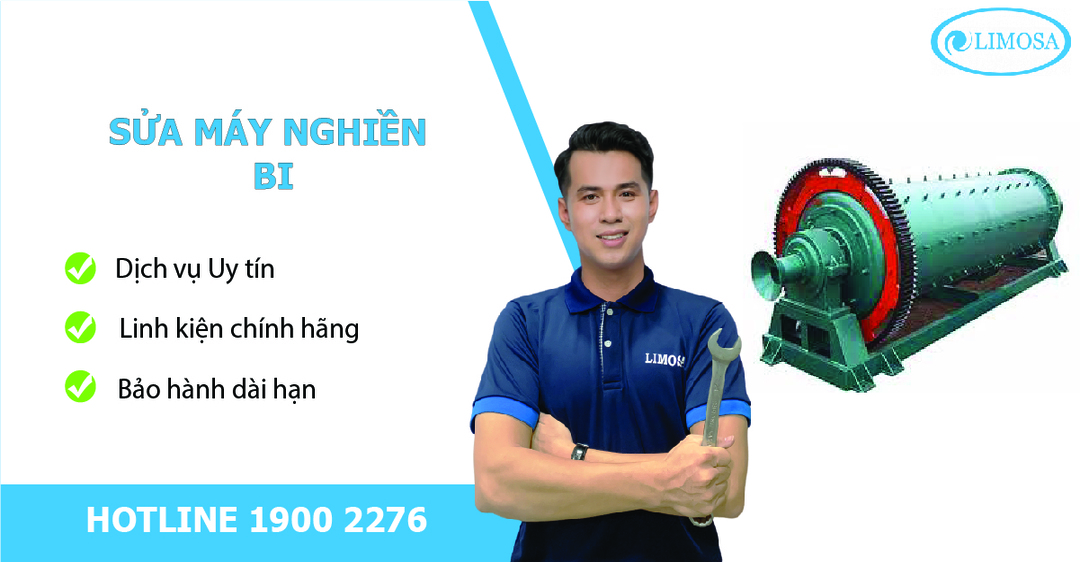 Sửa Máy Nghiền Bi Limosa