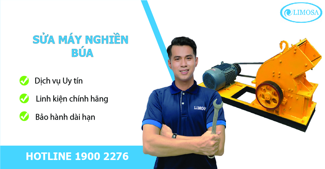 Sửa Máy Nghiền Búa Limosa