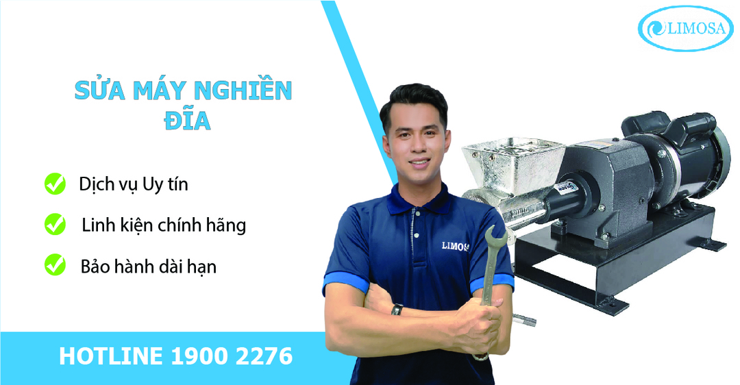 Sửa Máy Nghiền Đĩa Limosa Limosa
