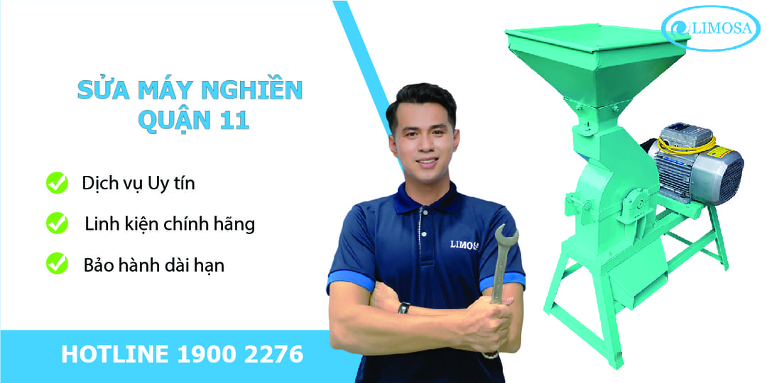 Sửa Máy Nghiền Quận 11 Limosa