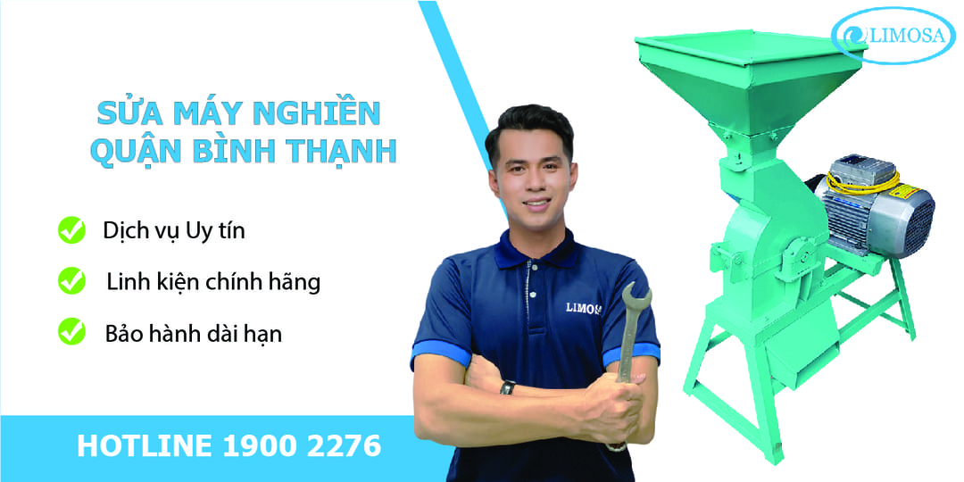 Sửa Máy Nghiền Quận Bình Thạnh Limosa