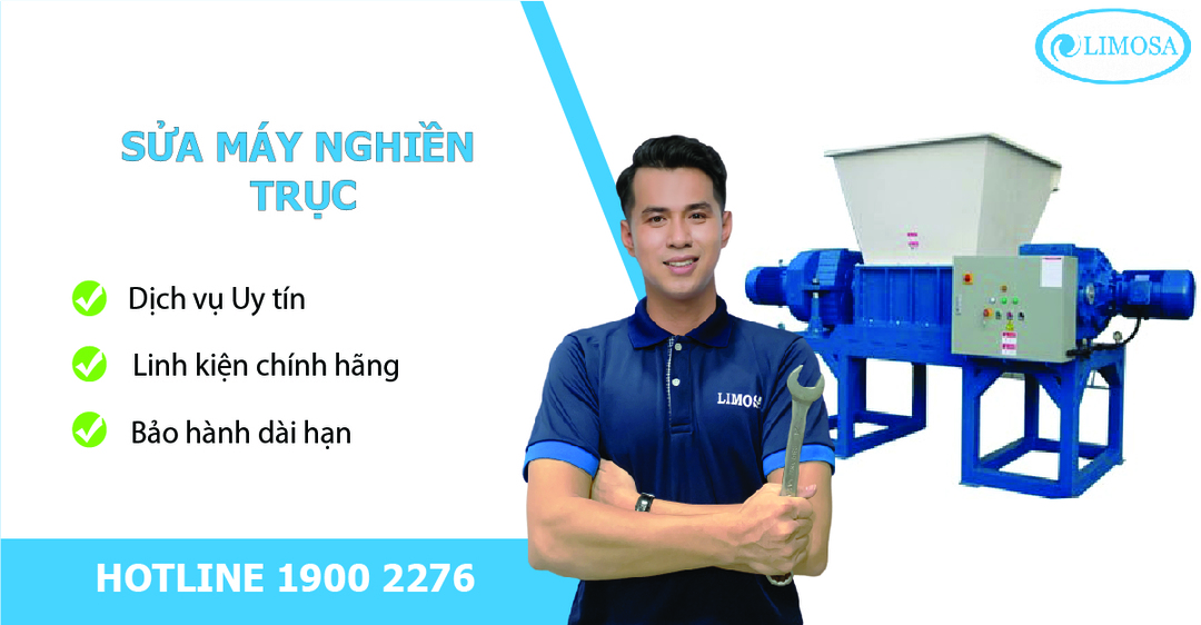 Sửa Máy Nghiền Trục Limosa
