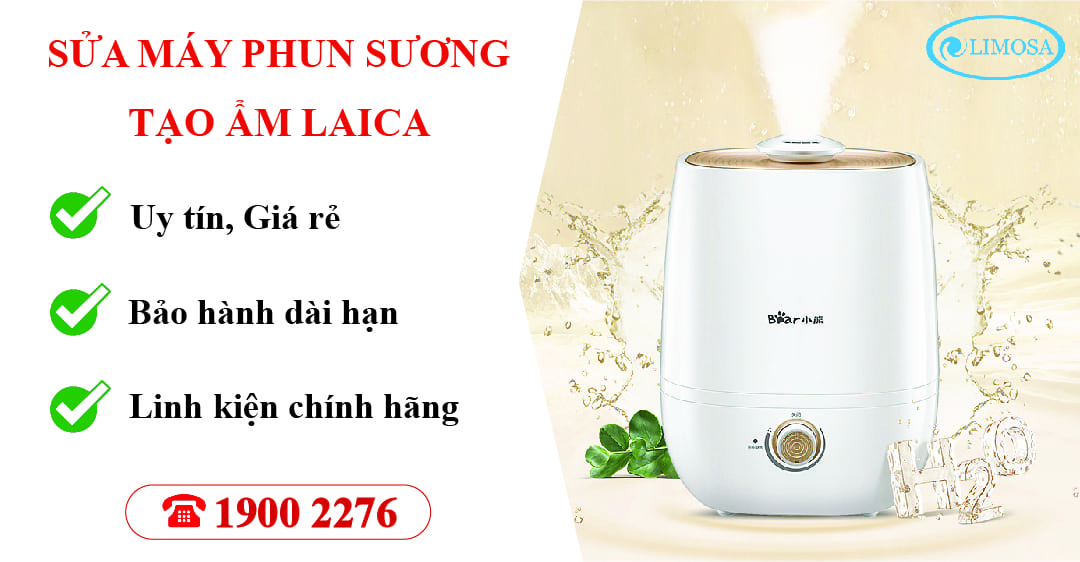 sửa máy phun sương laica