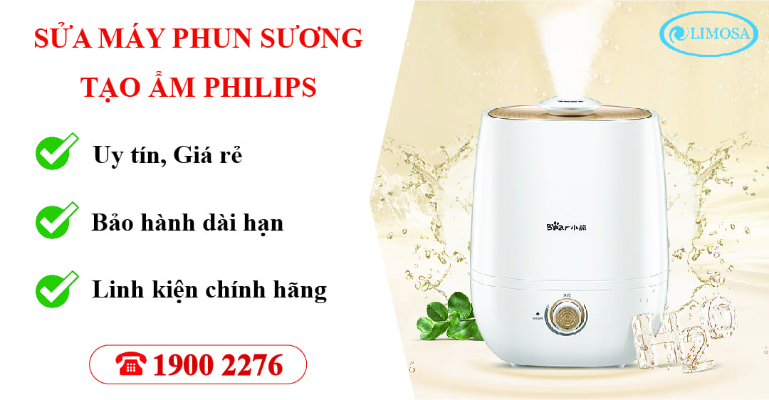 sửa máy phun sương philips