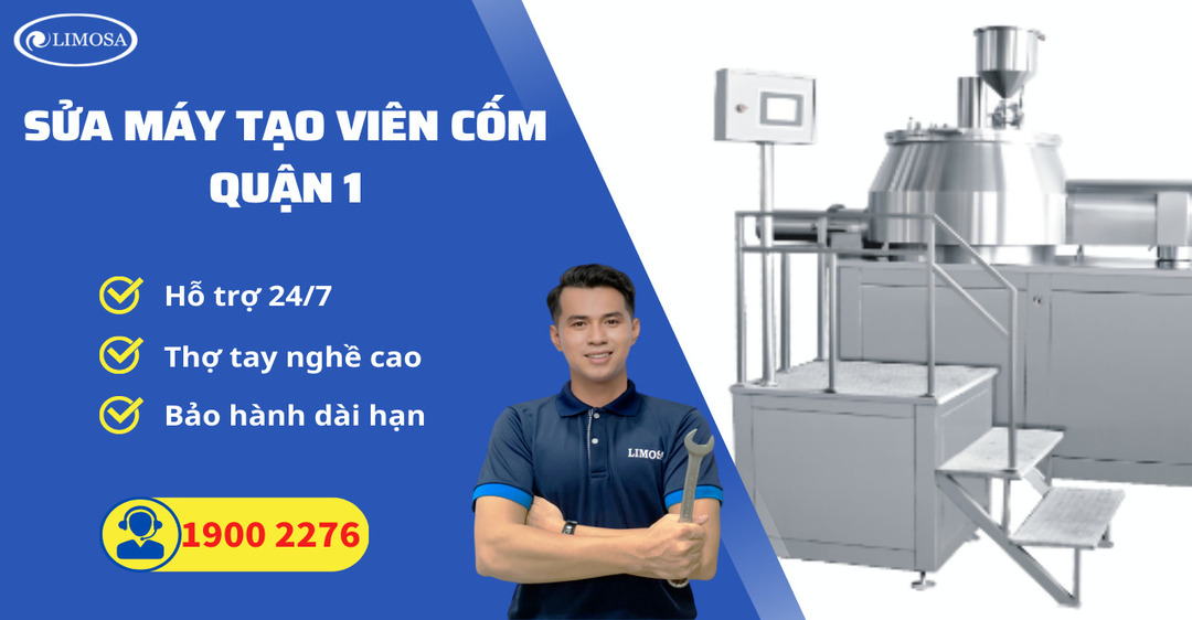 Sửa Máy Tạo Viên Cốm Quận 1 Limosa