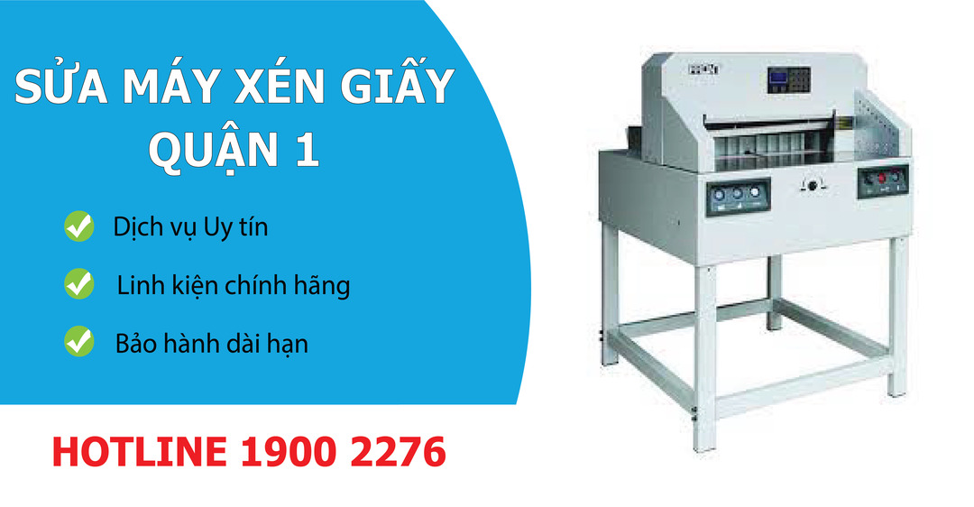 Sửa Máy Xén Giấy Quận 1 Limosa
