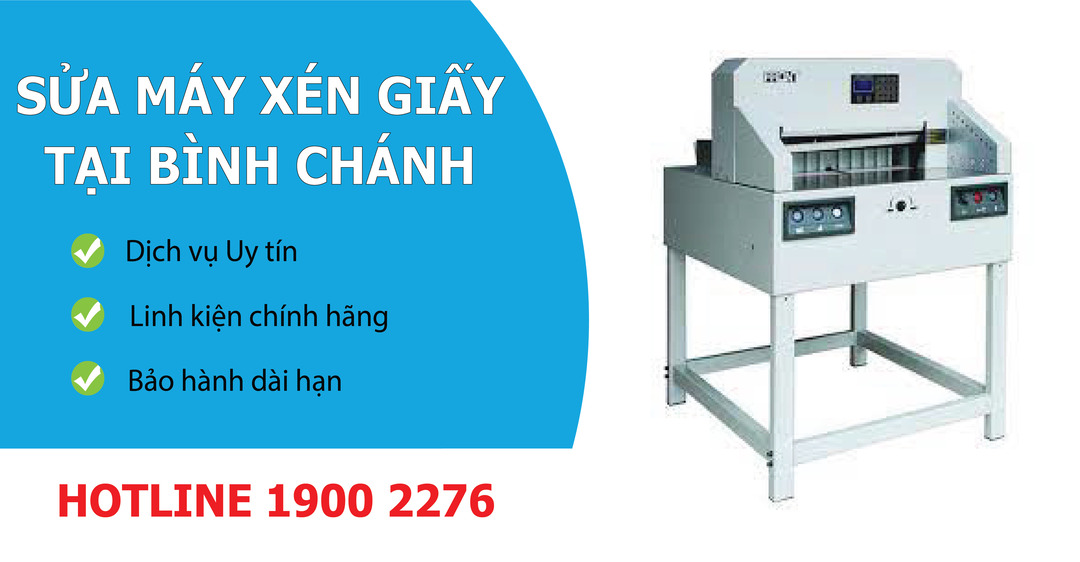 Sửa Máy Xén Giấy Tại Bình Chánh Limosa
