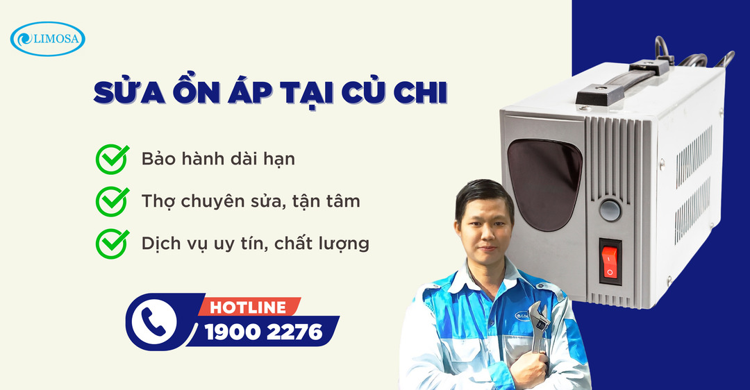 Sửa ổn áp Tại Củ Chi Limosa