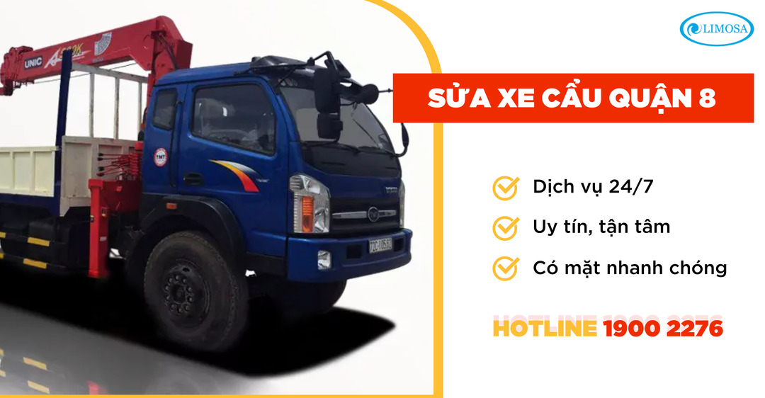 Sửa Xe Cẩu Quận 8 Limosa