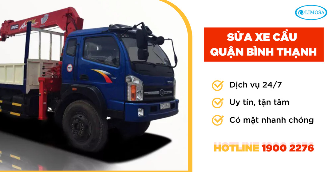 Sửa Xe Cẩu Quận Bình Thạnh Limosa