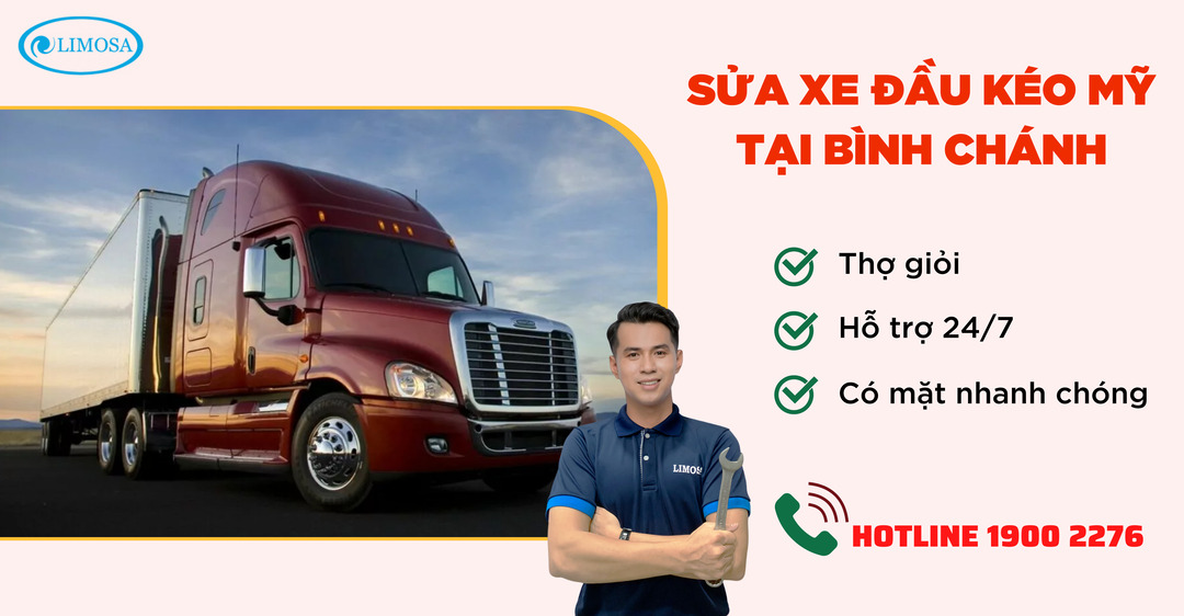 Sửa Xe Đầu Kéo Mỹ Tại Bình Chánh Limosa