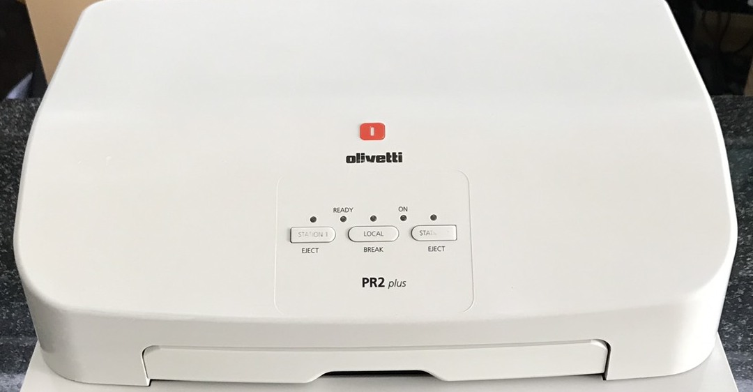 máy in olivetti pr2 plus không in được