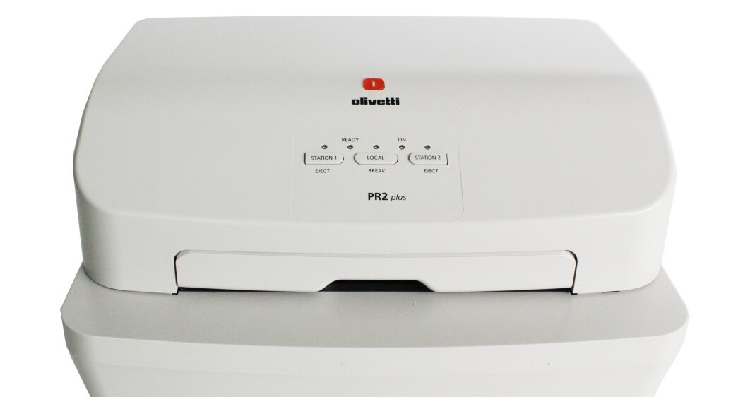 máy in olivetti pr2 plus không in được