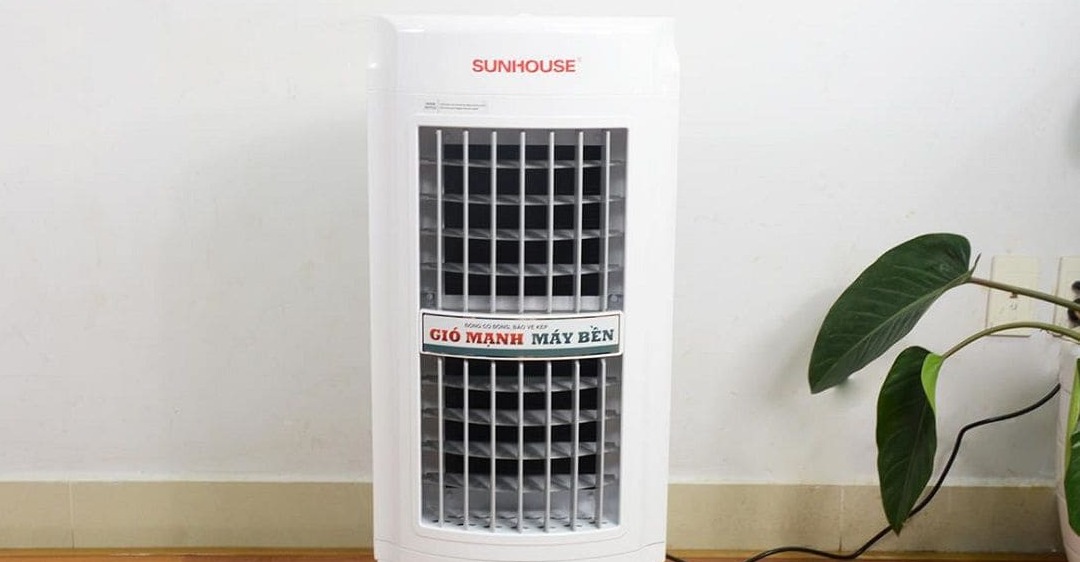 quạt hơi nước sunhouse không vào điện