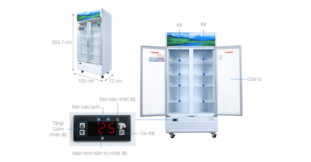 nguyên nhân tủ mát bị hôi