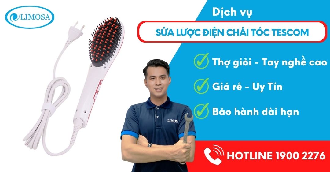 Sửa Lược Điện Chải Tóc Tescom Limosa