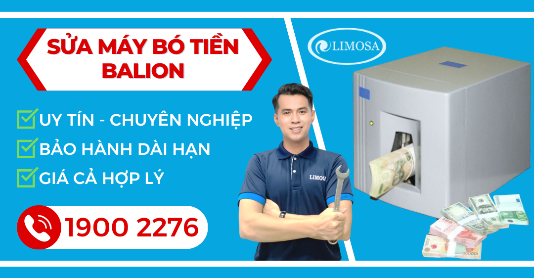 Sửa Máy Bó Tiền Balion Limosa