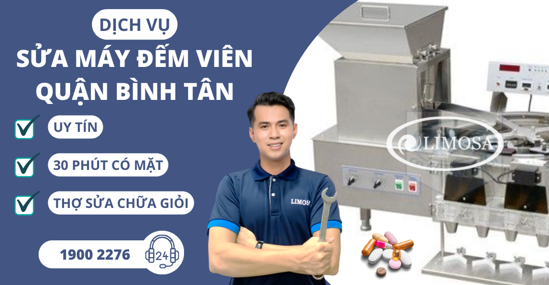 Sửa Máy Đếm Viên Quận Bình Tân Limosa