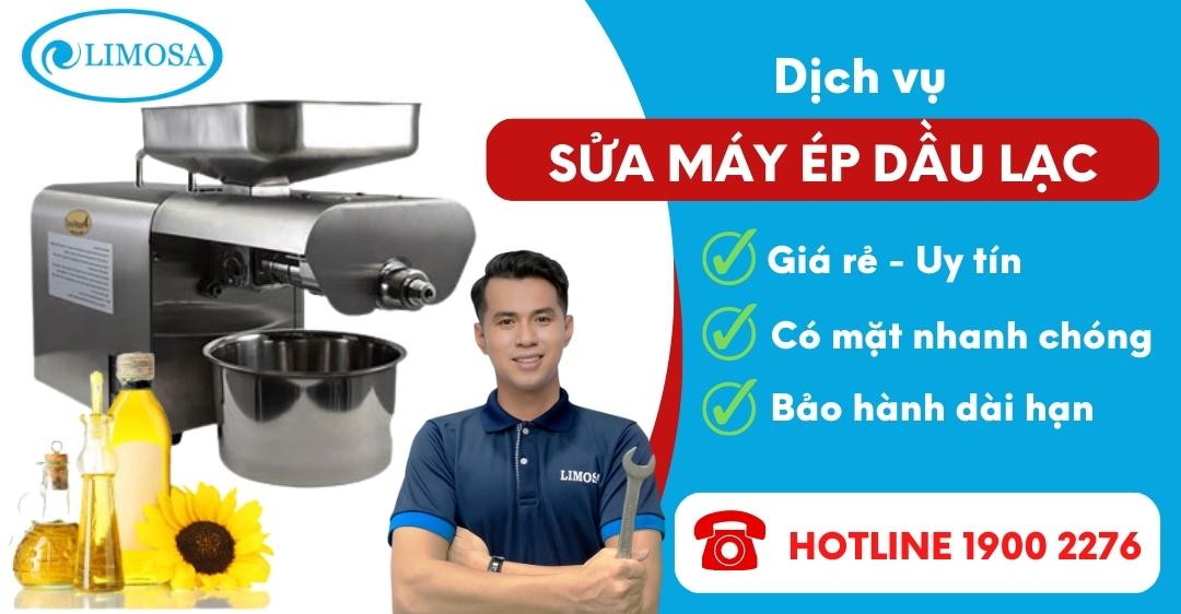 Sửa Máy Ép Dầu Lạc Limosa