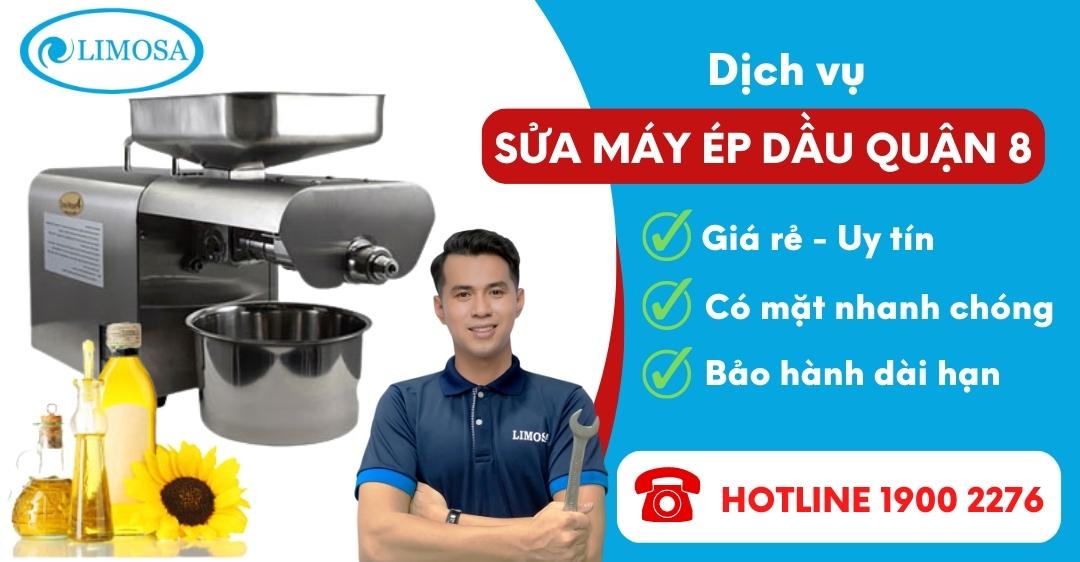 Sửa Máy Ép Dầu Quận 8 Limosa