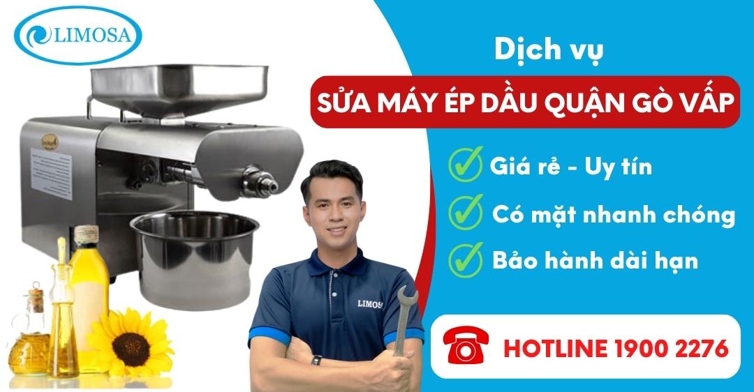Sửa Máy Ép Dầu Quận Gò Vấp Limosa