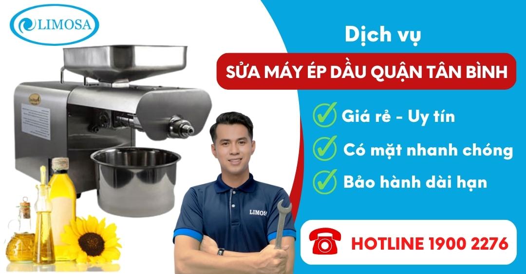 Sửa Máy Ép Dầu Quận Tân Bình Limosa