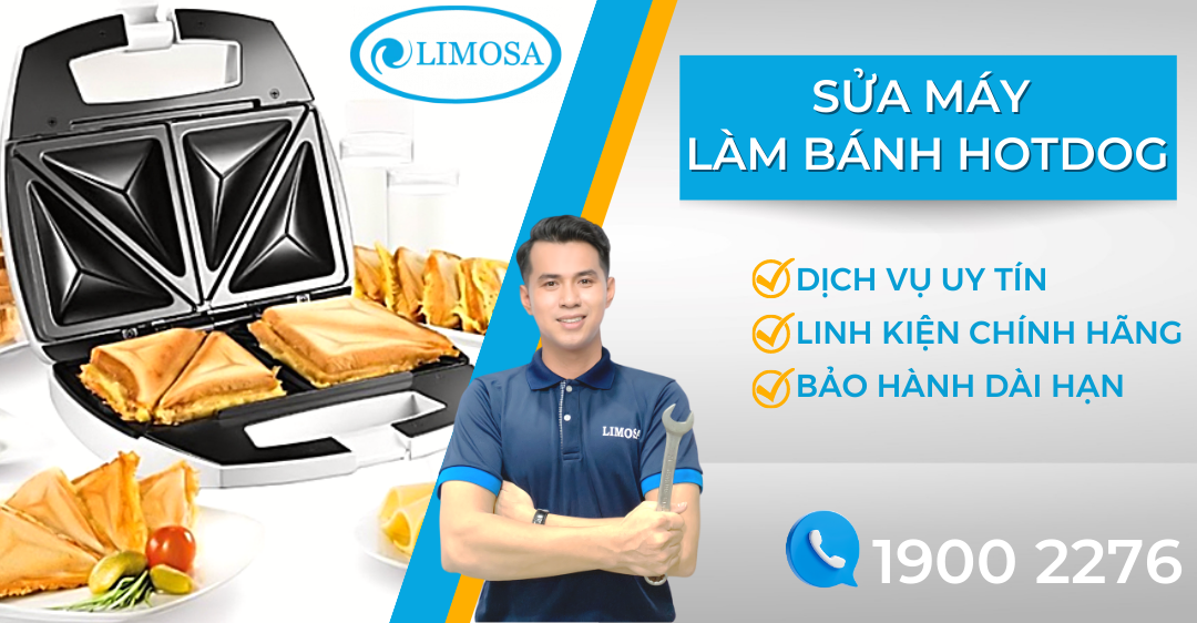 Sửa Máy Làm Bánh Hotdog Limosa