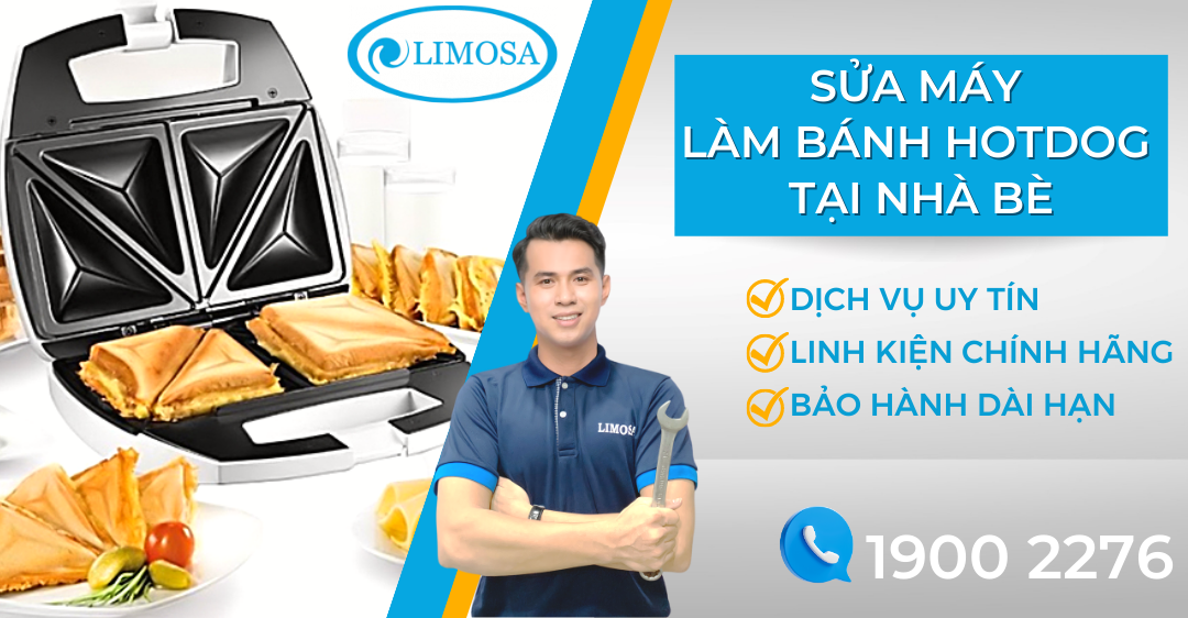 Sửa Máy Làm Bánh Hotdog Tại Nhà Bè Limosa