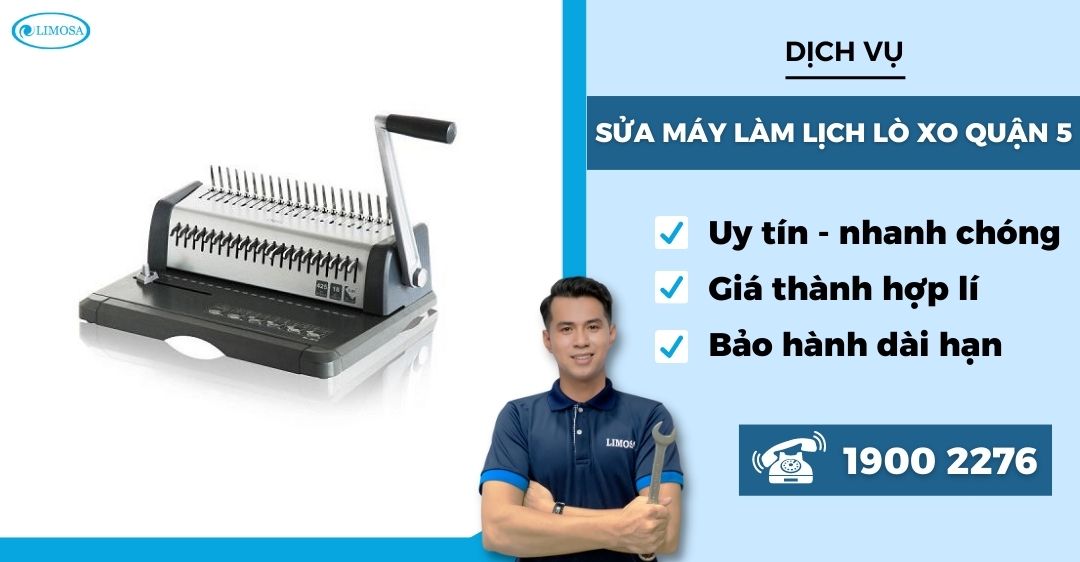 Sửa Máy Làm Lịch Lò Xo Quận 5 Limosa