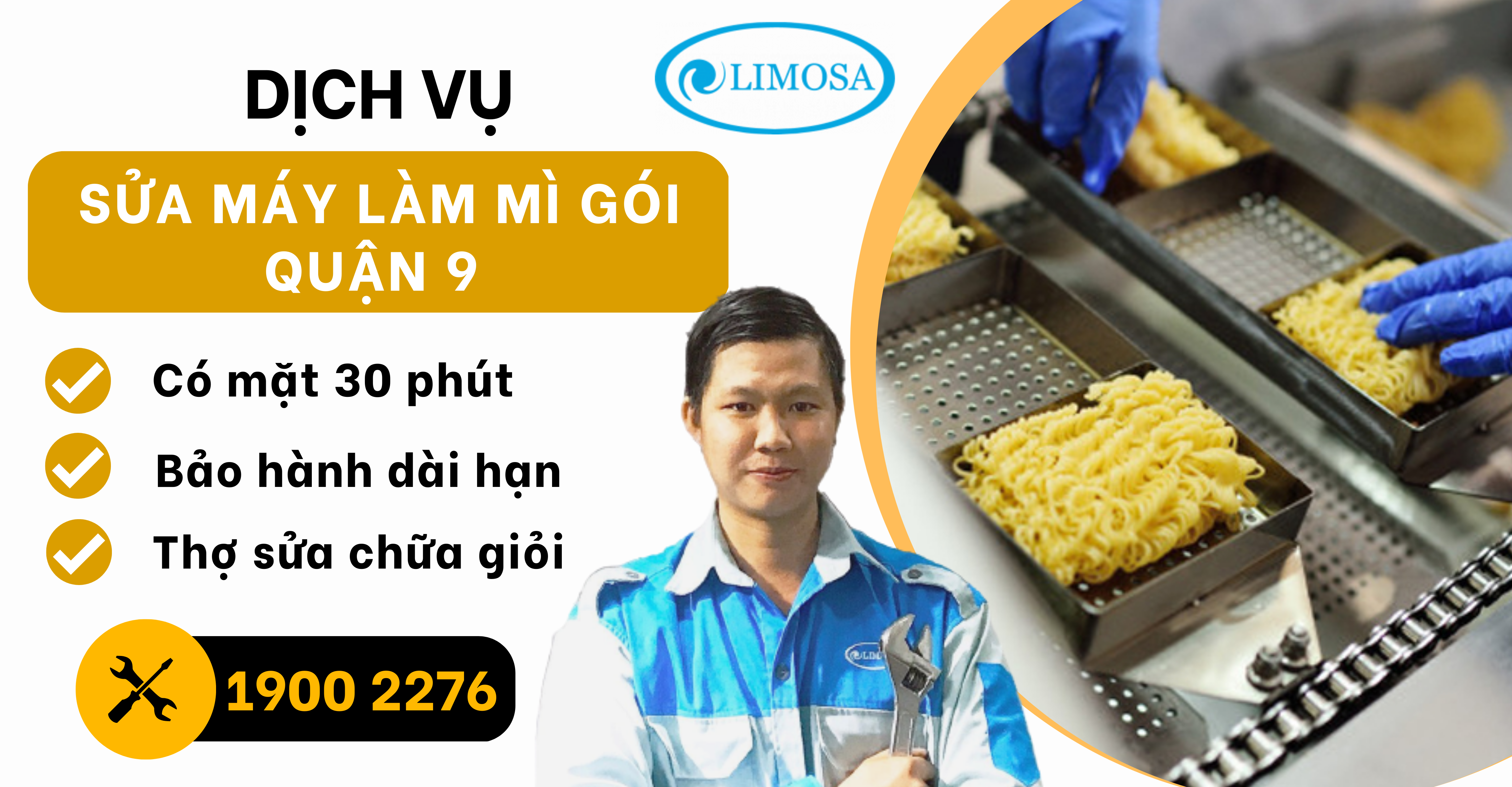 Sửa Máy Làm Mì Gói Quận 9