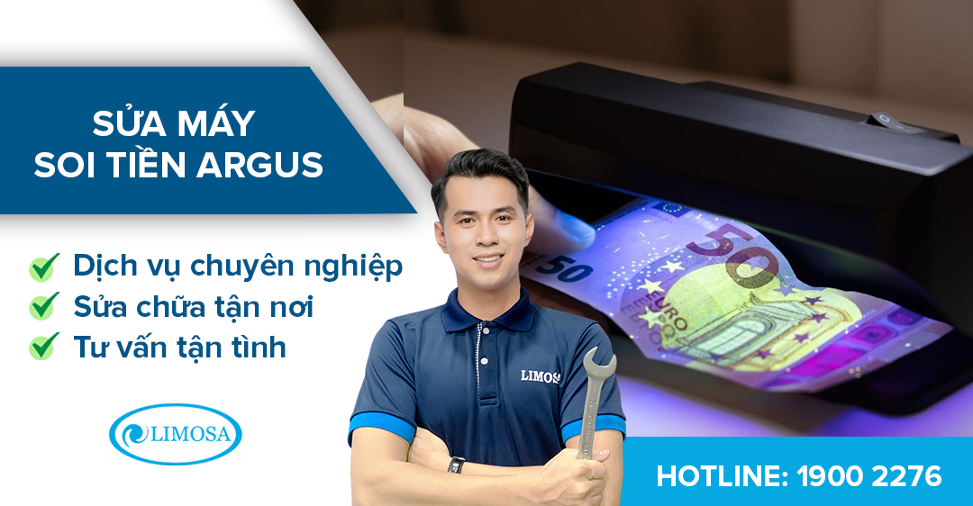Sửa máy soi tiền Argus Limosa