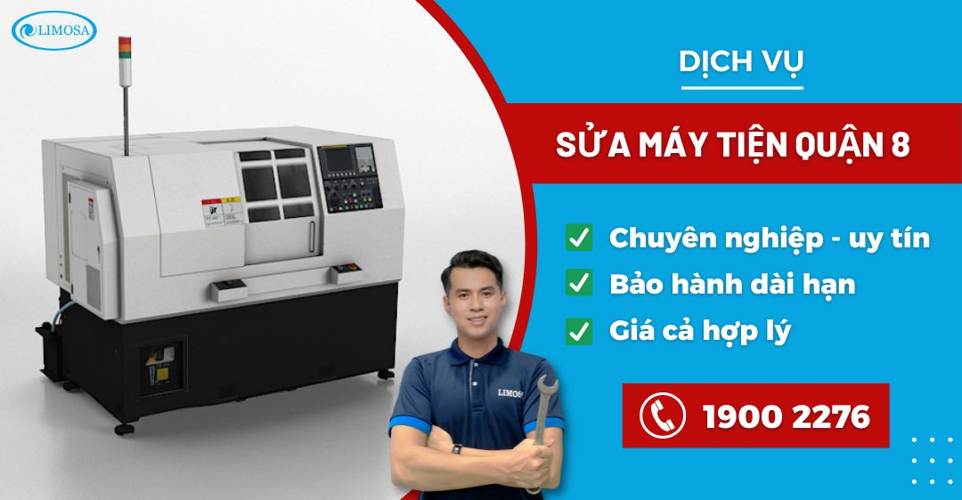 Sửa Máy Tiện Quận 8 Limosa