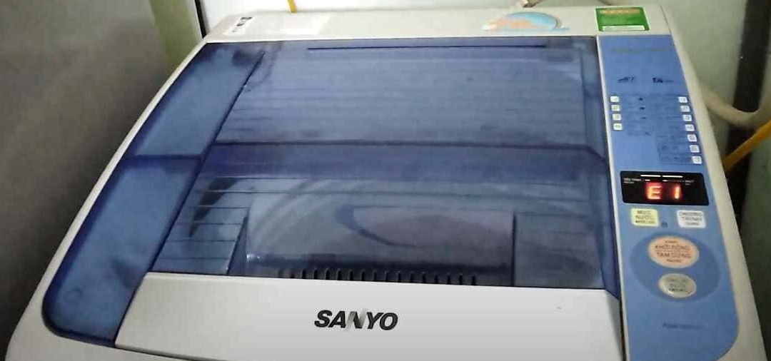 Máy Giặt Sanyo Bị Lỗi E1 1