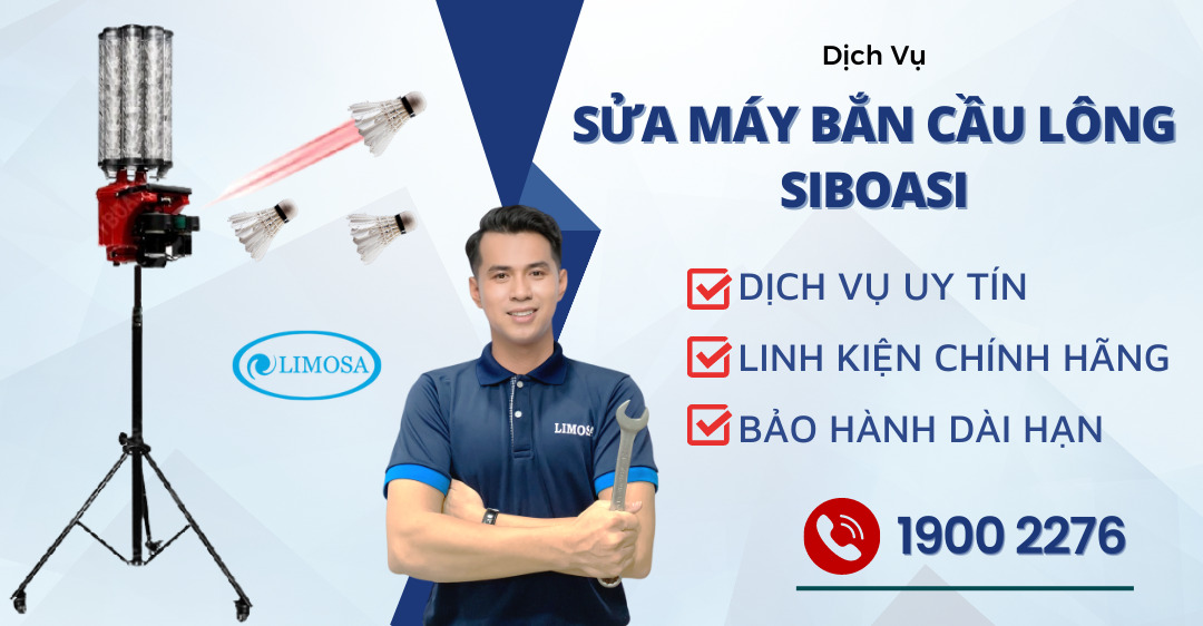 Sửa Máy Bắn Cầu Lông Siboasi Limosa